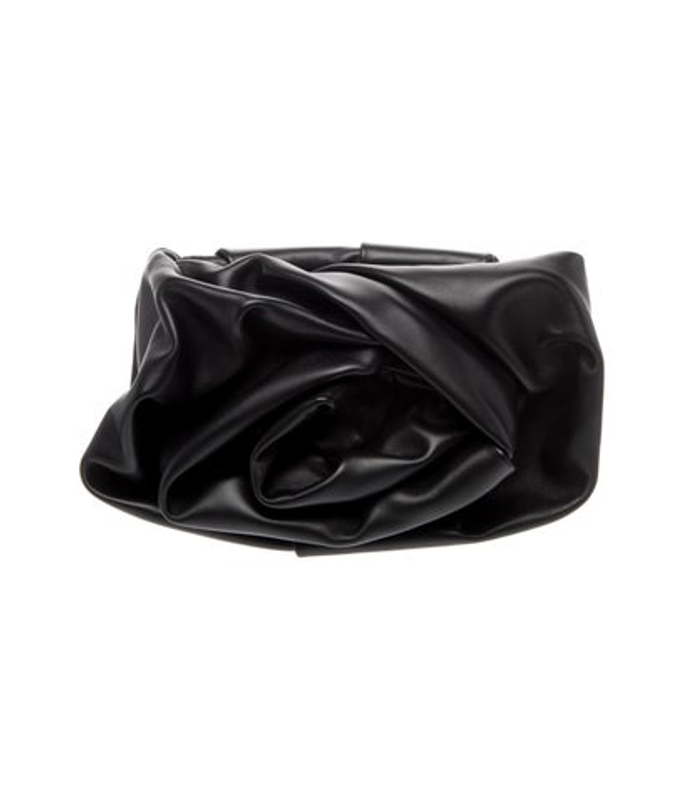 Burberry Leather Rose Clutch