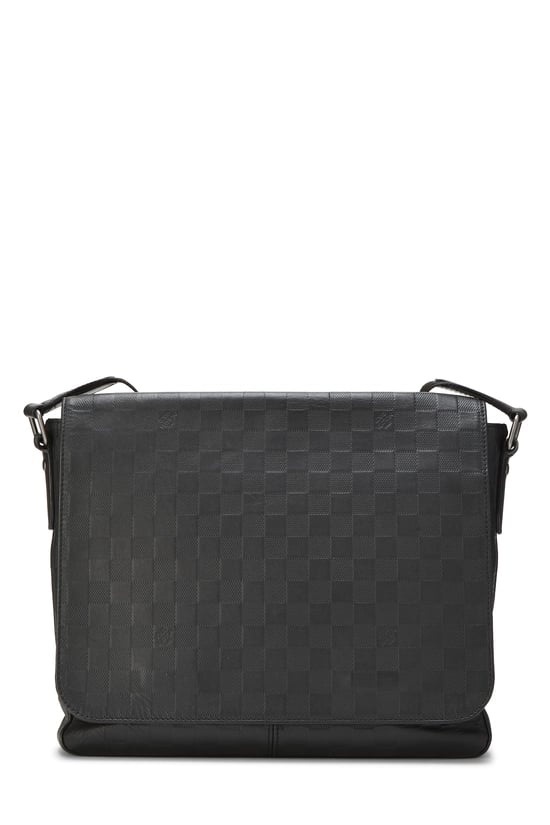 Black Damier Infini District Messenger MM