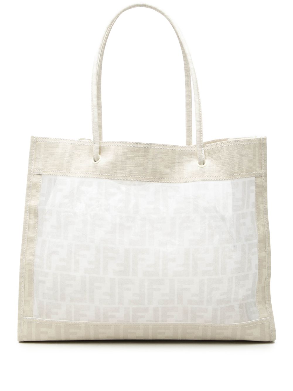 2010-2026 Coated Canvas Trimmed Zucca Mesh tote bag