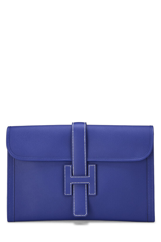 Hermes Blue Electric Epsom Jige PM