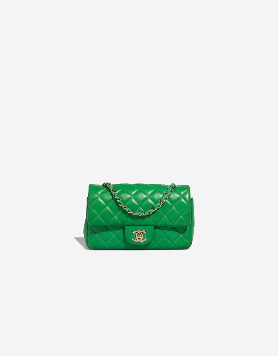 
		Timeless Mini Rectangular Lamb Green    