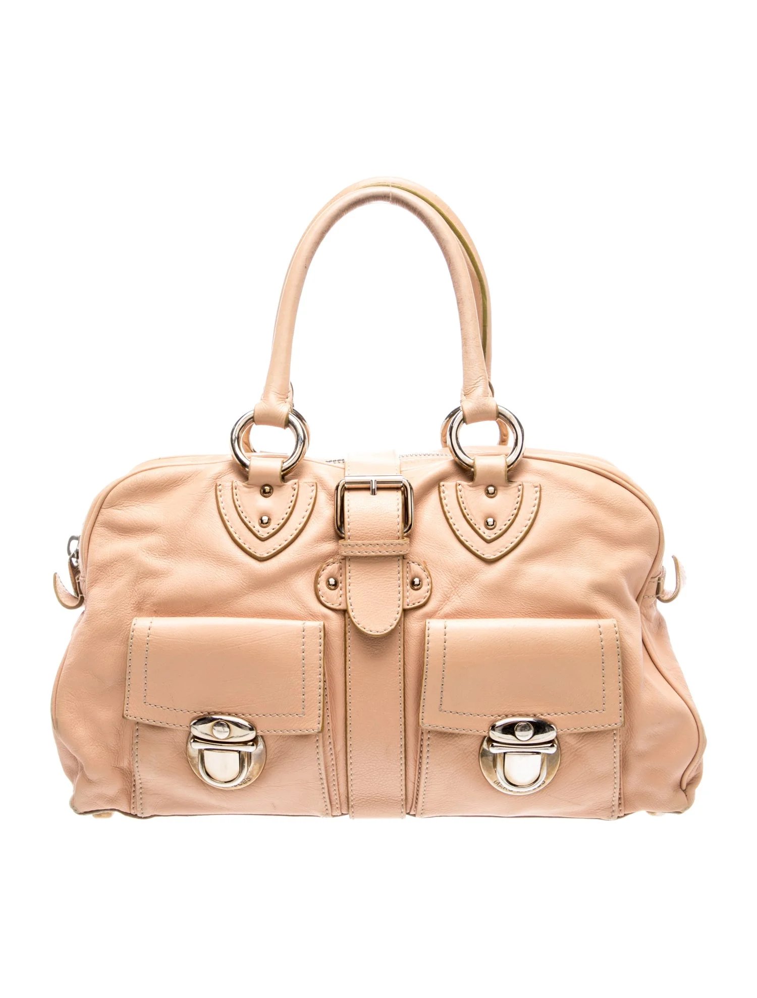 Leather Top Handle Bag