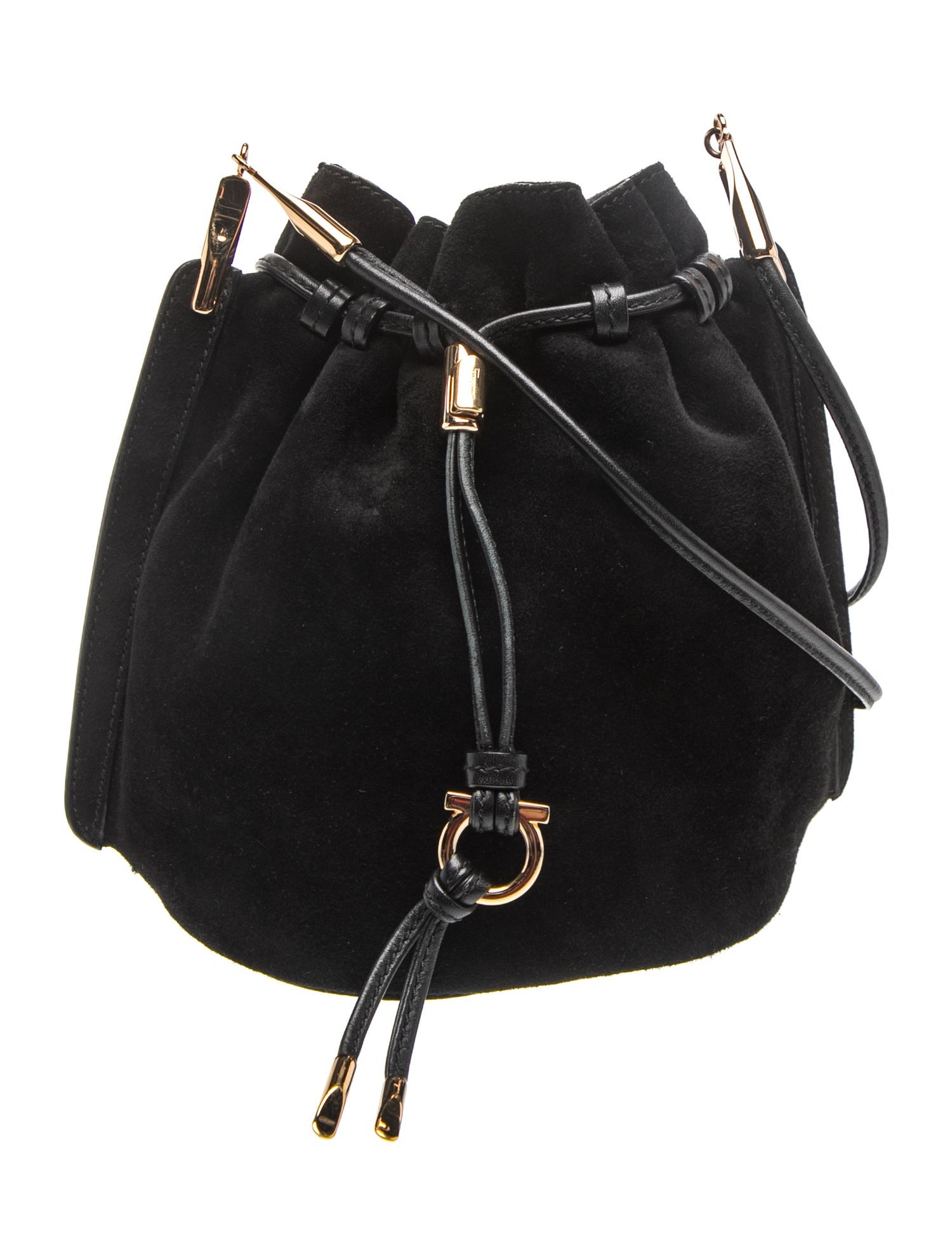 Suede Crossbody Bag