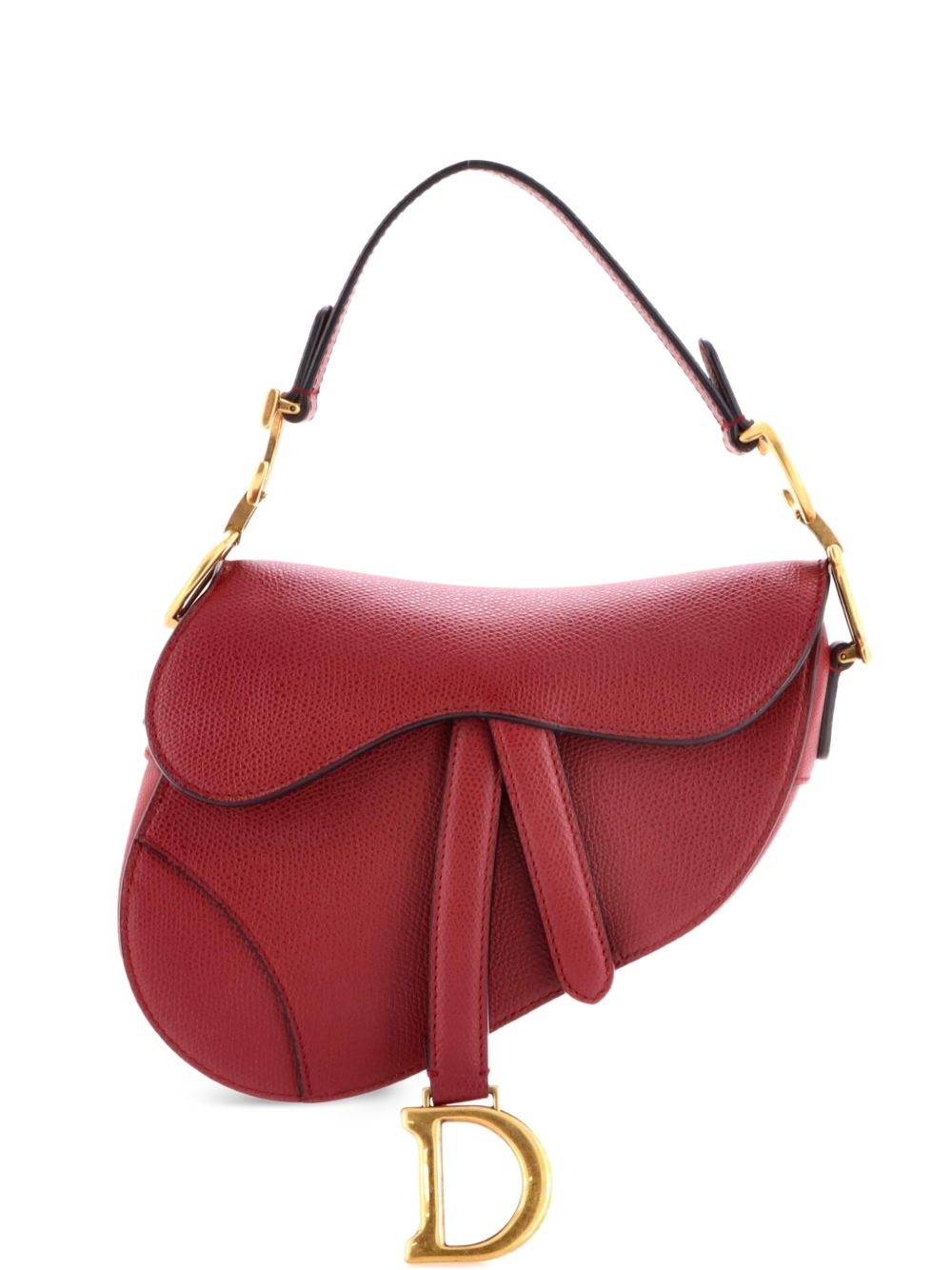 Saddle Handbag Leather Mini shoulder bag