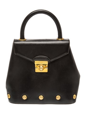 Ferragamo Leather Top Handle Bag