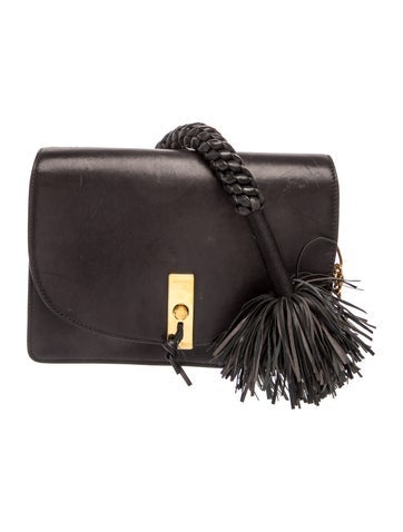 Leather Top Handle Bag