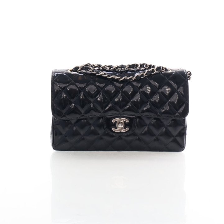 Chanel Small Patent Double Classic Flap
