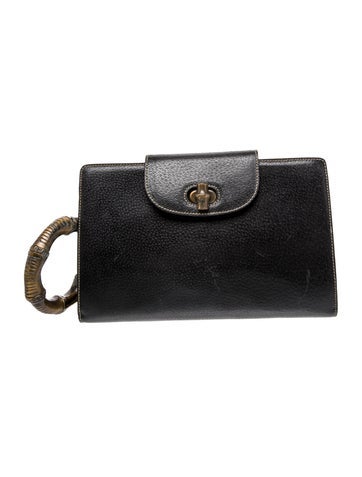 Moschino Leather Evening Bag