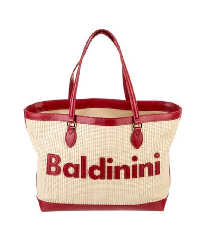 Baldinini Raffia Tote