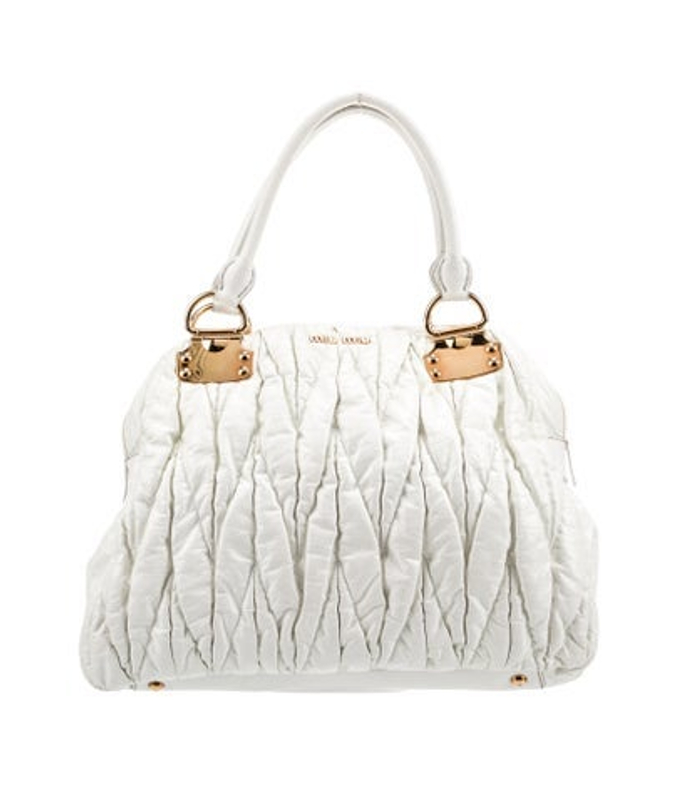 Miu Miu Miu Leather Shoulder Bag