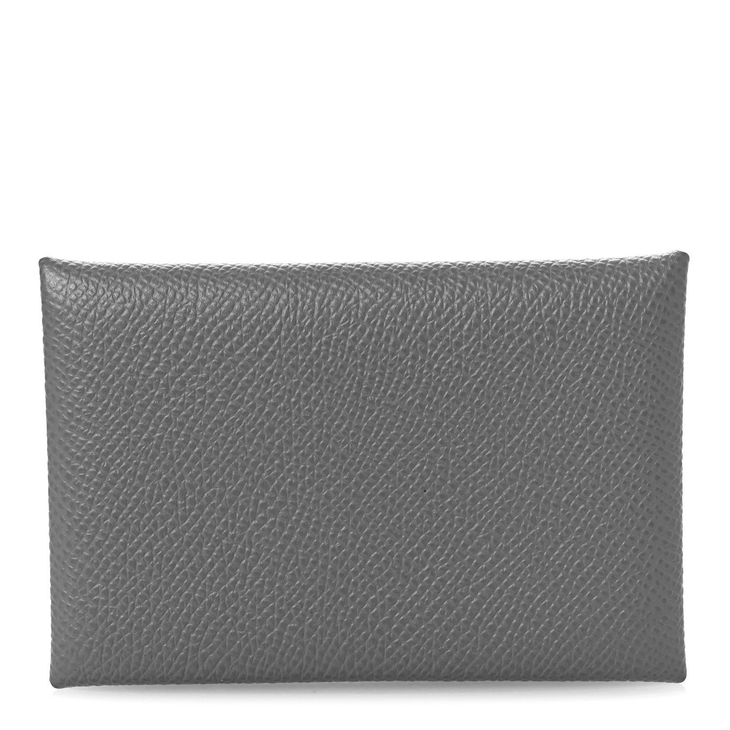 Hermes Epsom Verso Calvi Card Case Blue Hydra Deep Blue