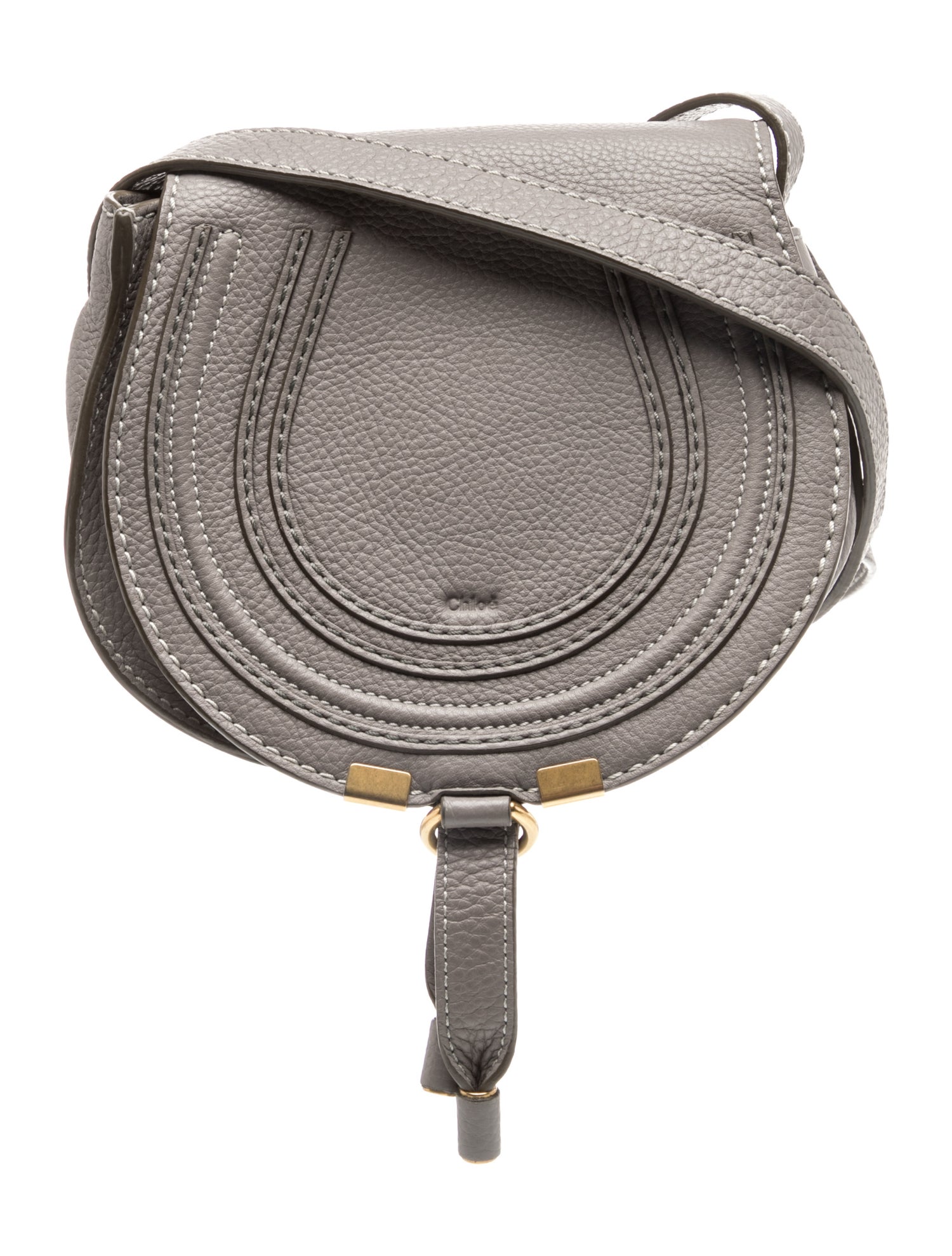 Leather Small Marcie Leather Saddle Bag Small