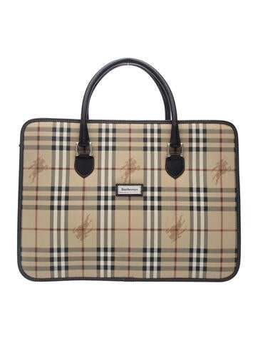 Haymarket Check Top Handle Bag