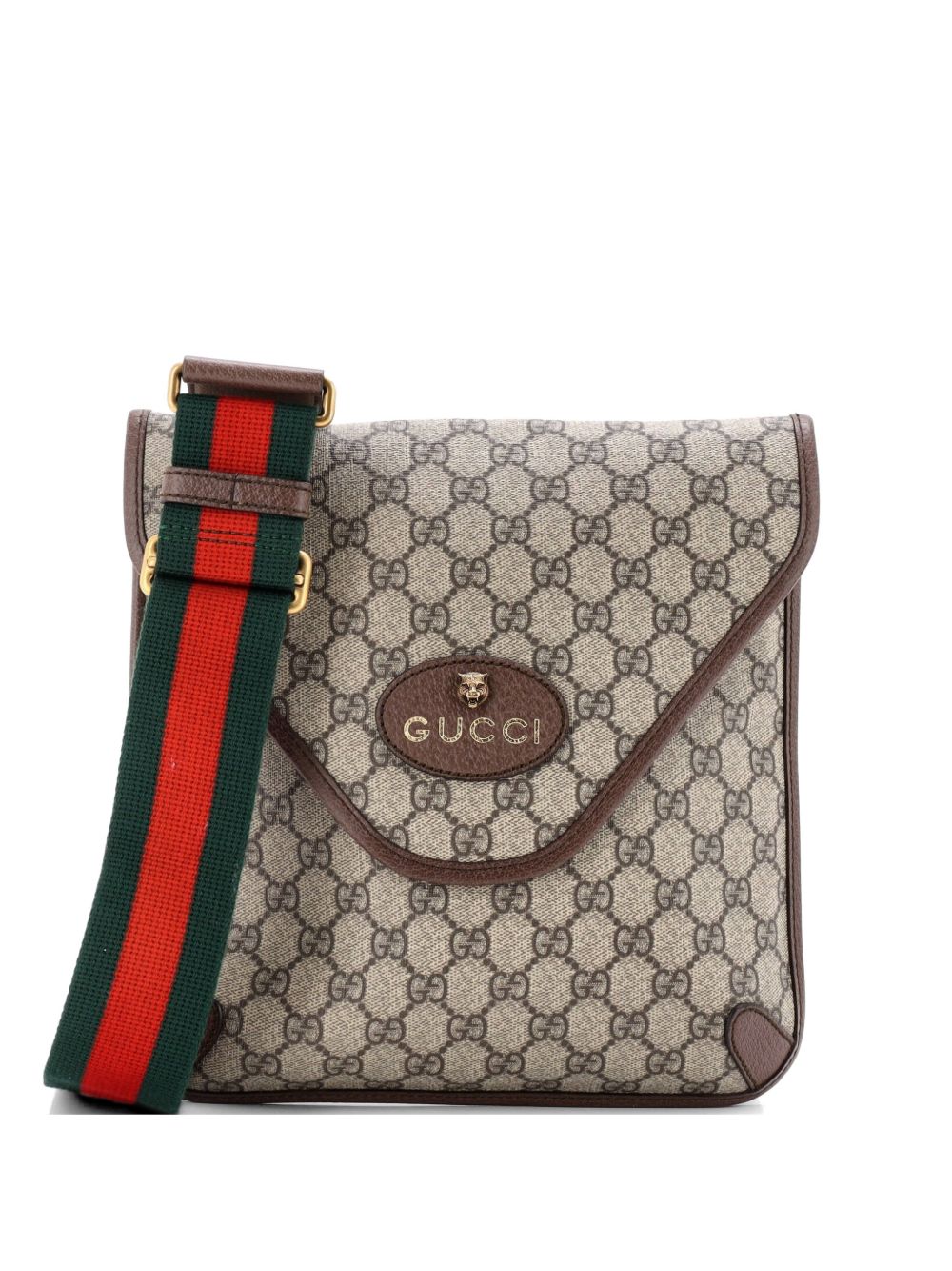 Neo Vintage Envelope Messenger GG Coated Canvas Medium crossbody bag