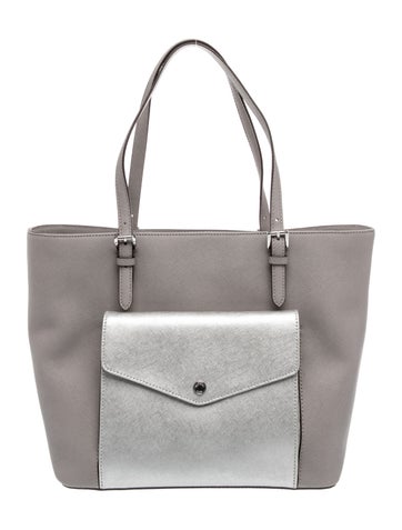 Saffiano Leather Shoulder Bag w/ Tags