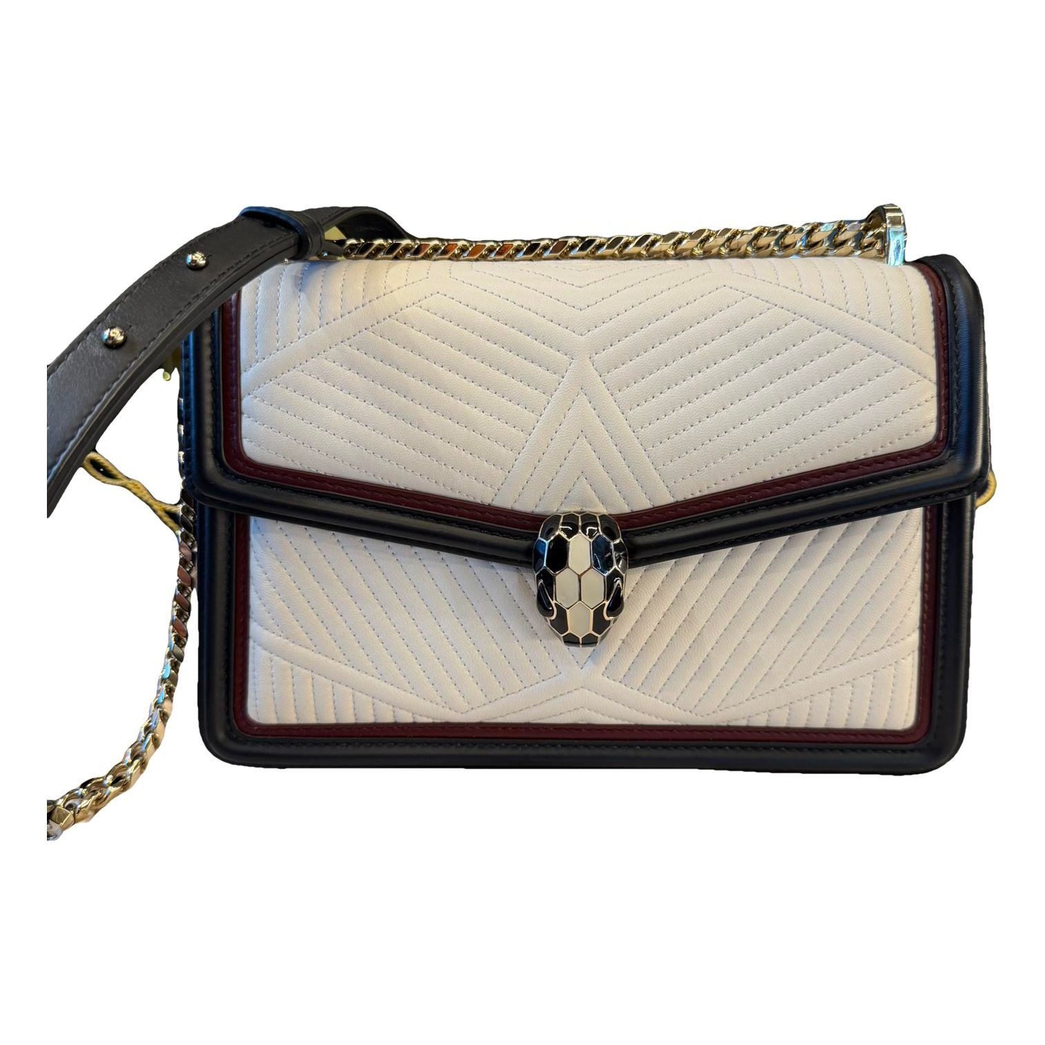 Serpenti leather crossbody bag