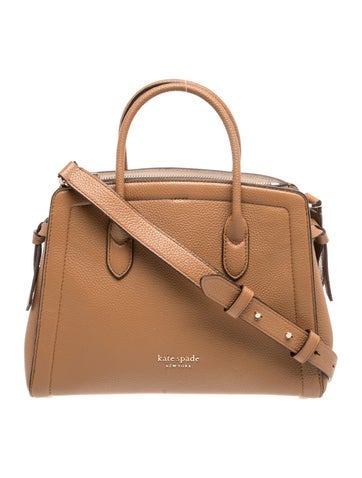 Leather Top Handle Bag