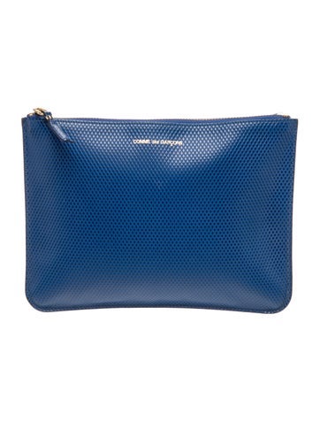 Comme des Garcons Leather Clutch