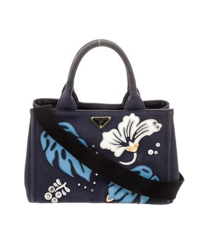 Prada Canvas Shoulder Bag