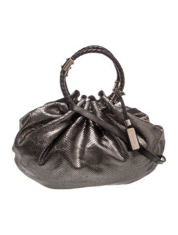 Michael Kors Leather Top Handle Bag