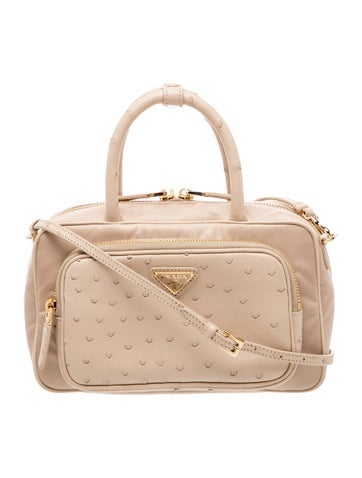Nappa Antique Leather Top Handle Bag