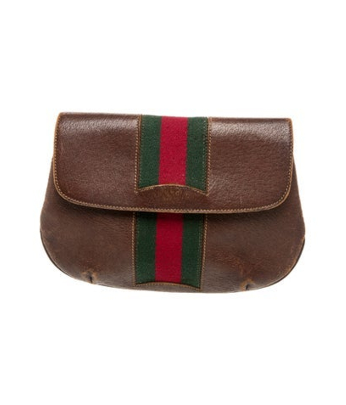 Gucci Leather Clutch Vintage