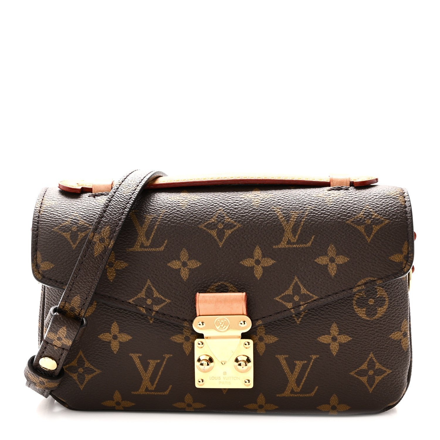 Louis Vuitton Monogram Pochette Metis East West