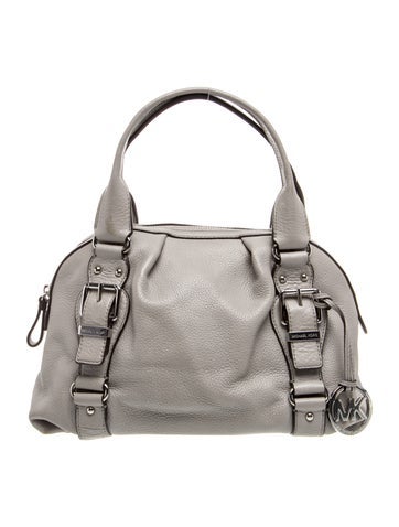 Leather Top Handle Bag