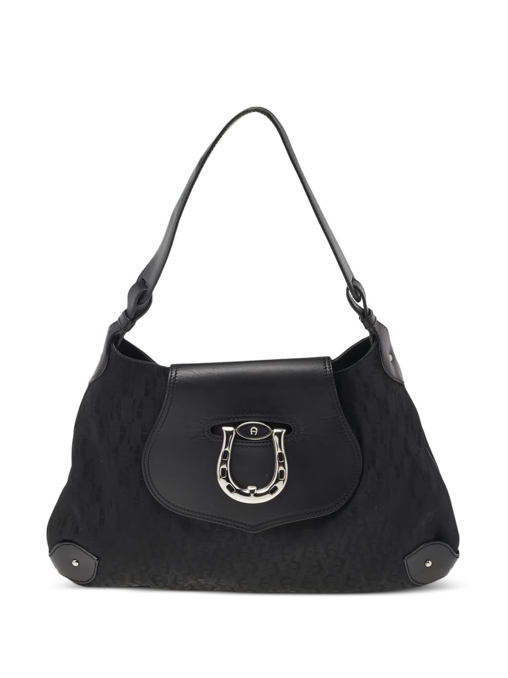 Pre-owned leather Horseshoe shoulder bag
