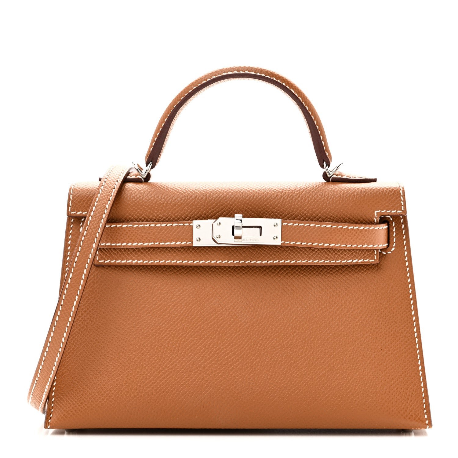 Hermes Epsom Mini Kelly Sellier 20 Gold
