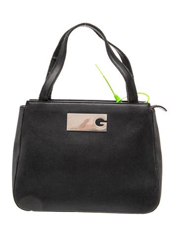 Leather Top Handle Bag