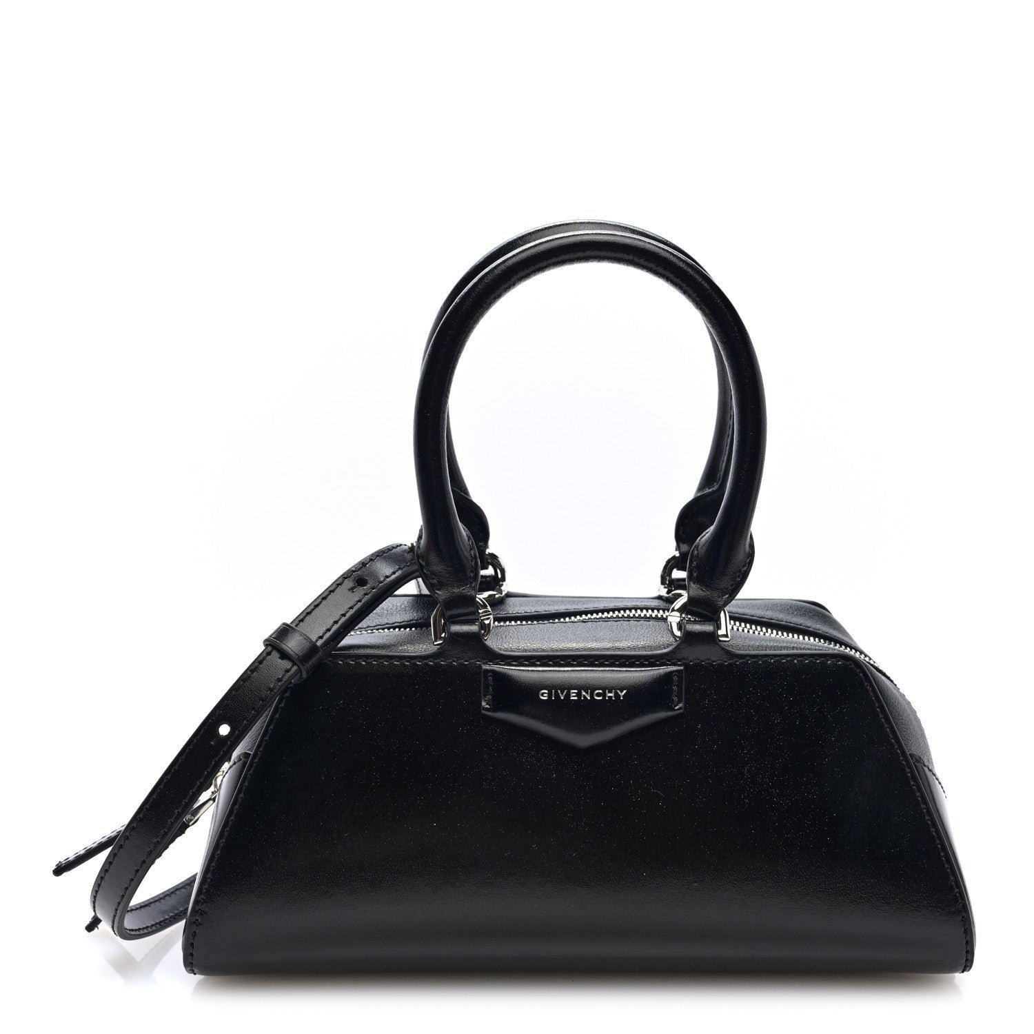 Givenchy Box Calfskin East West Mini Antigona Black
