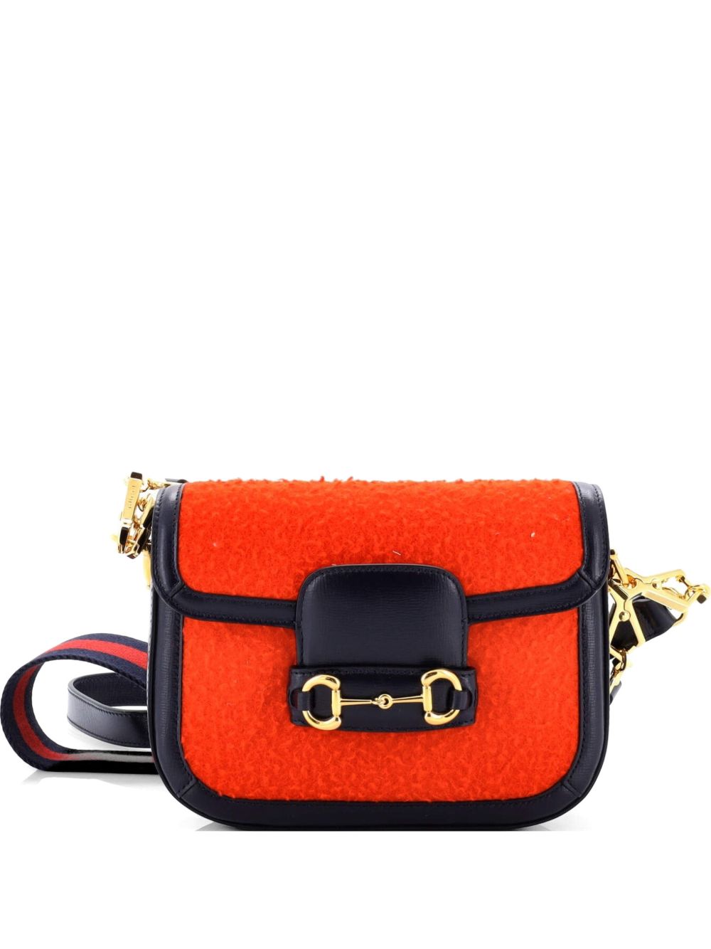 Horsebit 1955 Shoulder Bag Wool Mini crossbody bag