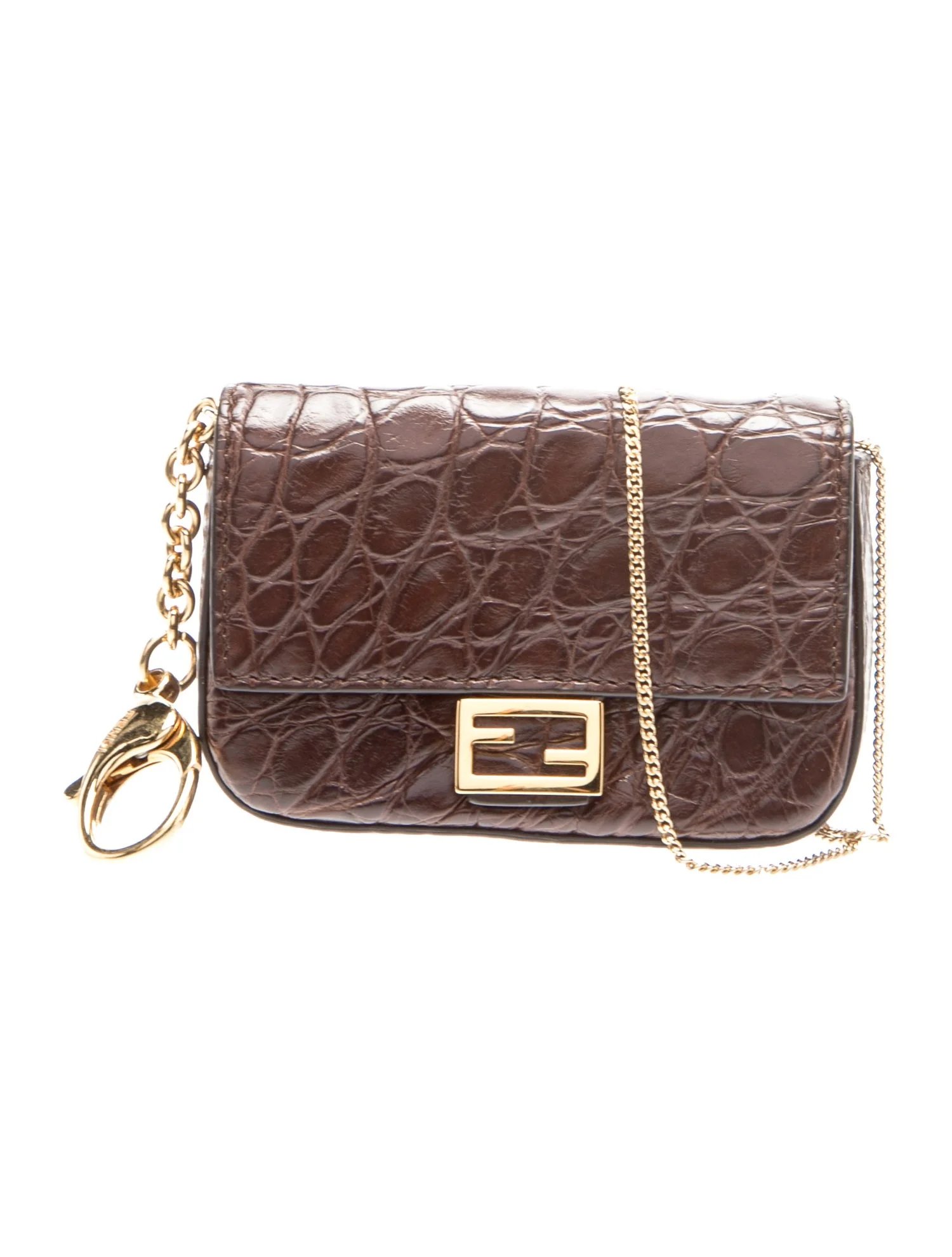 Embossed Leather Pouch Nano