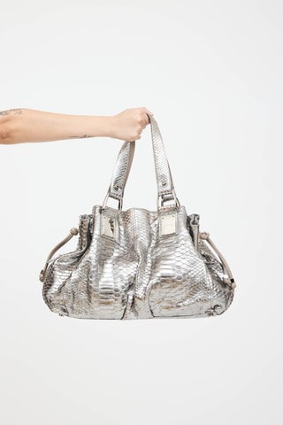 Michael Kors Exotic Leather Shoulder Bag