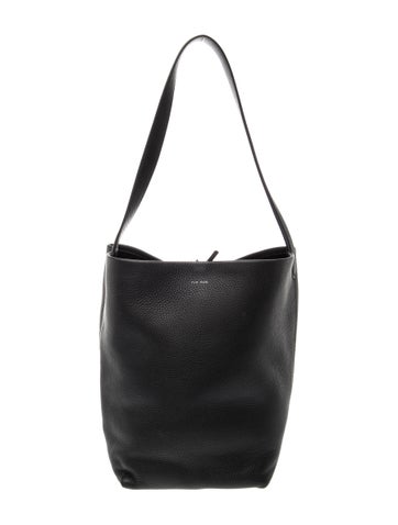 The Row Leather N/S Park Tote Medium