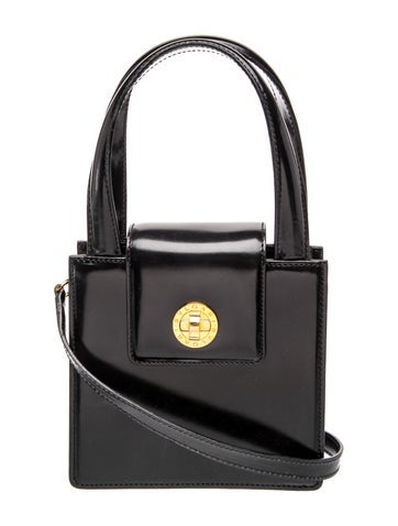 Leather Top Handle Bag