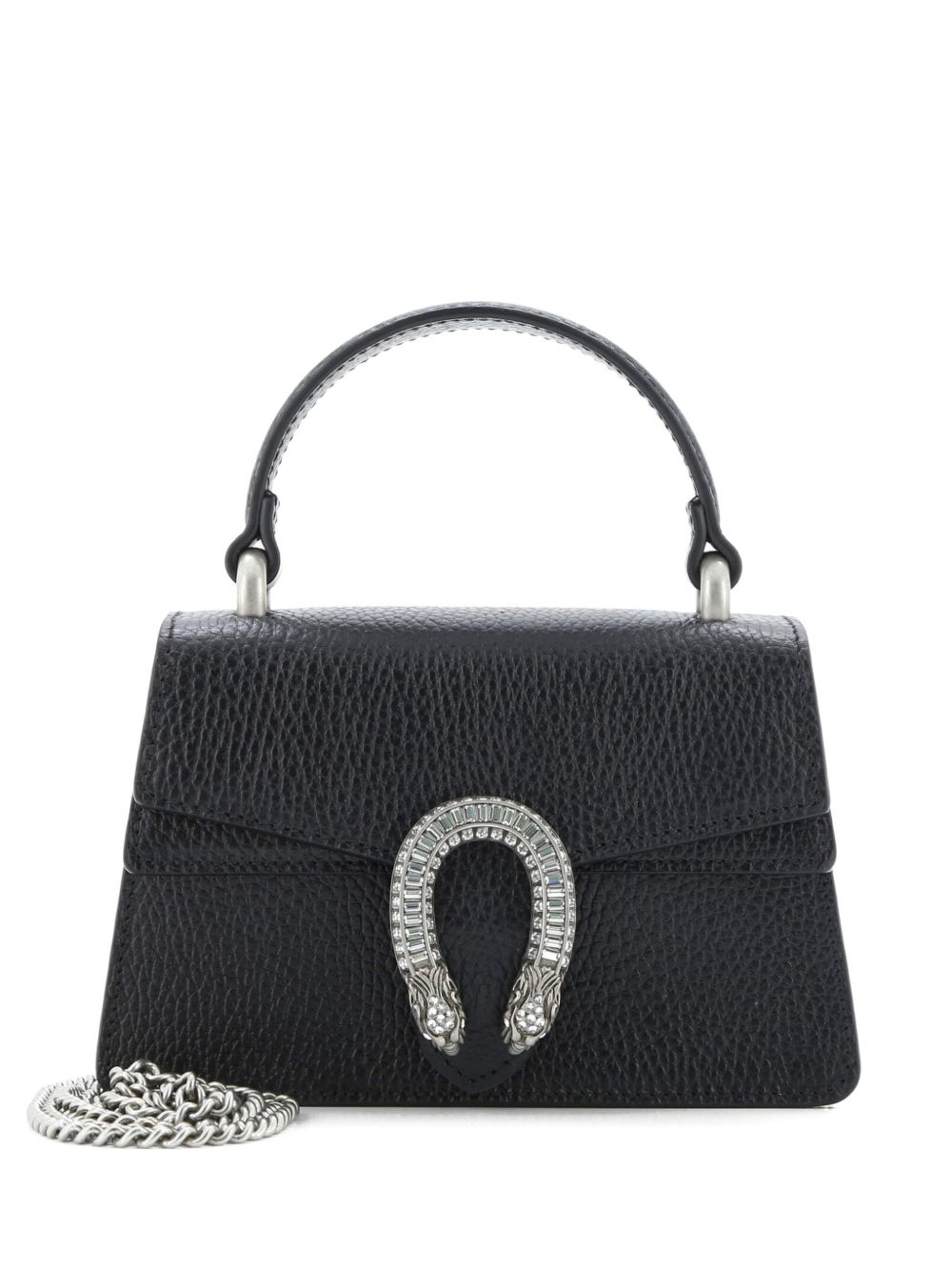 Dionysus Top Handle Bag Leather with Crystals Mini satchel
