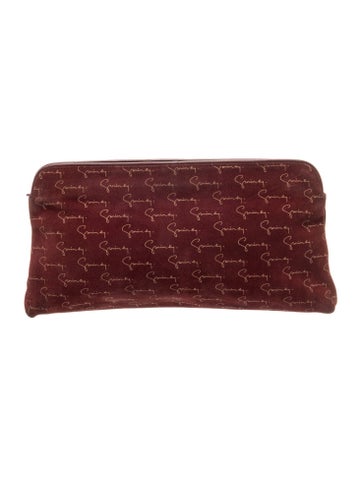 Suede Clutch