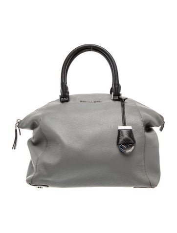 Leather Top Handle Bag