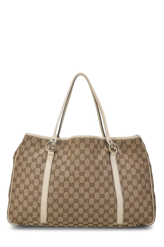 Original GG Canvas Twins Tote Large