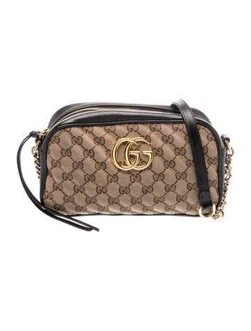 GG Canvas Marmont Small
