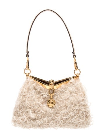 Etro Leather Shoulder Bag