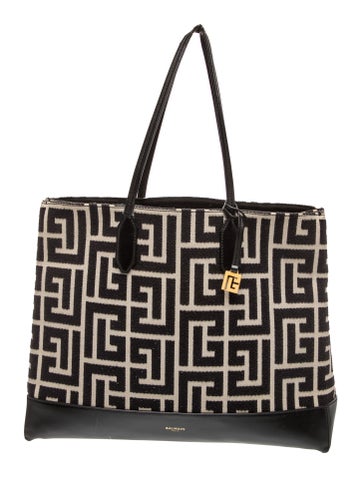 Balmain Canvas Tote