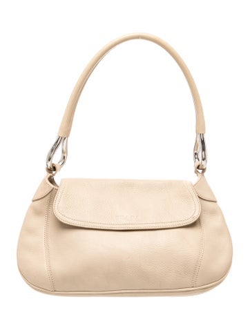 Vitello Daino Leather Shoulder Bag