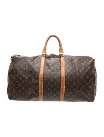 LV Monogram Keepall Bandouliere 55