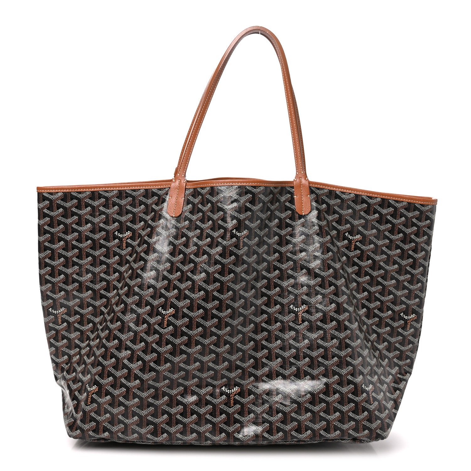 Goyard Goyard Goyardine Saint Louis GM Black Gold