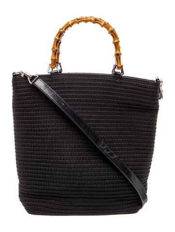 Bamboo Top Handle Bag
