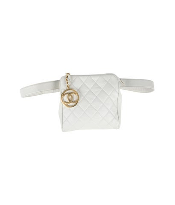 Chanel Quilted Cc Belt Bag