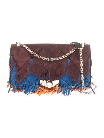 Roger Vivier Suede Shoulder Bag